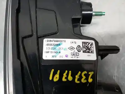 Second-hand car spare part left tailgate light for renault captur ii (hf_) tce 90 (hfm6) oem iam references 265553268r  