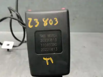 Peça sobressalente para automóvel em segunda mão chicote / encaixe cinto segurança traseiro esquerdo por mg rover mg zs suv 1.0 t-gdi referências oem iam 11060390  11060390