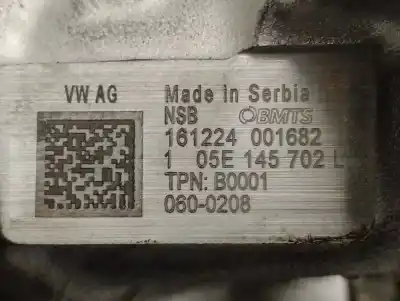 Автозапчастина б/у турбонагрузник для seat leon sp kl / sfdxdex0 1.5 leon sp посилання на oem iam bmts40009279  05e145702l