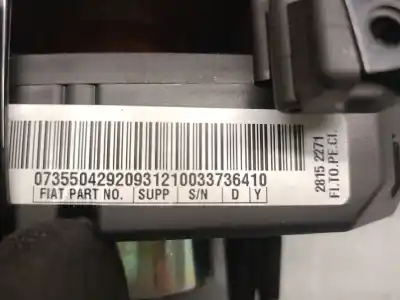 Second-hand car spare part headlights switch for fiat doblo cargo 1.3 16v jtd cat oem iam references 735606803  735606803