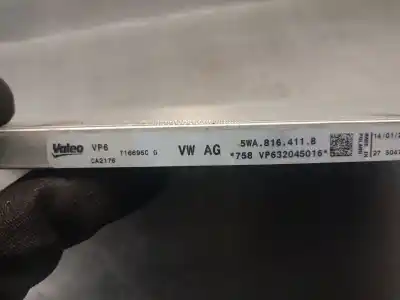 Pezzo di ricambio per auto di seconda mano condensatore / radiatore aria condizionata per seat leon sp kl / sfdxdex0 1.5 leon sp riferimenti oem iam 5wa816411b t16695c valeo 5wa816411a