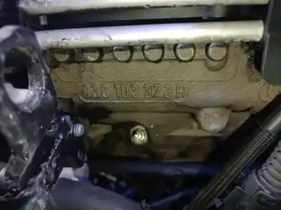 Second-hand car spare part complete engine for audi a3 (8p) 1.9 tdi ambiente oem iam references bkc 101662 03g100098x