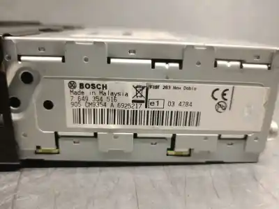 Автозапчастина б/у аудіо система / радіо cd для fiat doblo cargo 1.3 16v jtd cat посилання на oem iam 735512486  735512486