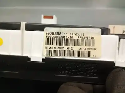 Автозапчастина б/у панель інструментів для peugeot 508 sw i (8e_) 2.0 hdi посилання на oem iam 9805341480 503003070621 9803073280 Автозапчастина б/у панель інструментів для peugeot 508 sw i (8e_) 2.0 hdi посилання на oem iam 9805341480 503003070621 9803073280