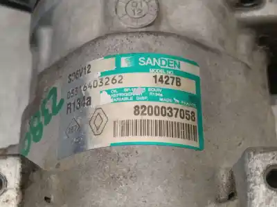 Peça sobressalente para automóvel em segunda mão compressor de ar condicionado a/a a/c por renault kangoo (f/kc0) 1.2 16v referências oem iam 8200037058 1427b sanden 8200037058 Peça sobressalente para automóvel em segunda mão compressor de ar condicionado a/a a/c por renault kangoo (f/kc0) 1.2 16v referências oem iam 8200037058 1427b sanden 8200037058