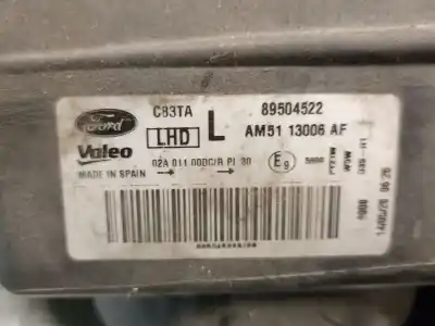 Автозапчастина б/у ліва фара для ford c-max ii (dxa/cb7, dxa/ceu) 1.0 ecoboost посилання на oem iam am5113006af  1801887