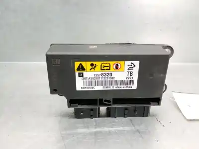 Peça sobressalente para automóvel em segunda mão Centralina De Airbag por OPEL VECTRA B BERLINA 1.8 16V CAT Referências OEM IAM 13578320 5WY87540C 