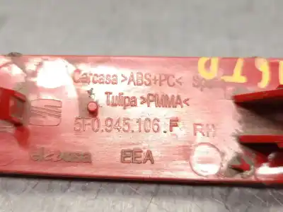 Second-hand car spare part rear right light bumper for seat leon (5f1) 1.6 tdi oem iam references 5f0945106f  5f0945106f