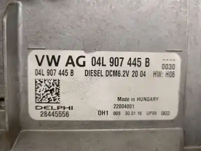 Автозапчасти б/у блок управления двигателем за seat leon (5f1) 1.6 tdi ссылки oem iam 04l907445b  