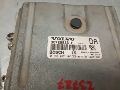 Second-hand car spare part ecu engine control for volvo xc90 2.4 diesel cat oem iam references 30729826 0281012103 bosch 