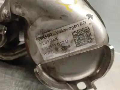 Peça sobressalente para automóvel em segunda mão radiador de gases de escape (egr) por seat leon (5f1) 1.6 tdi referências oem iam 04l131501 behr y 2392006 04l131512d