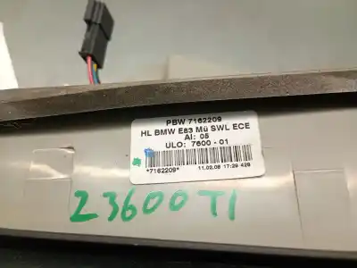 Second-hand car spare part left tailgate light for bmw x3 (e83) 2.0d oem iam references 63217162209  63217162209
