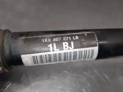 Автозапчастина б/у передня ліва трансмісія для seat leon (5f1) 1.6 tdi посилання на oem iam 1k0407271lb  1k0407271lb