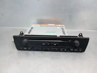Peça sobressalente para automóvel em segunda mão sistema de áudio / rádio cd por bmw x3 (e83) 2.0d referências oem iam 65129166376