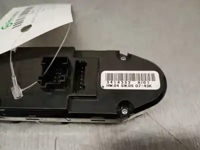 Second-hand car spare part left front power window switch for bmw x3 (e83) 2.0d oem iam references 3414352  61313414352