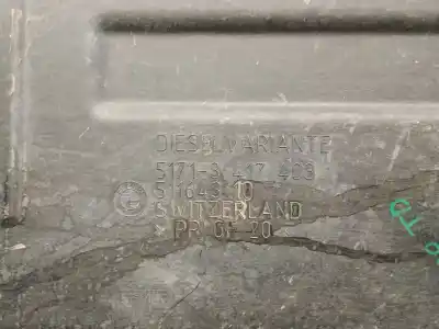 Pezzo di ricambio per auto di seconda mano copertura skid per bmw x3 (e83) 2.0d riferimenti oem iam 51473417403 cesta 39 51473417403