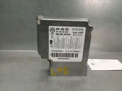 Peça sobressalente para automóvel em segunda mão Centralina De Airbag por AUDI A6 BERLINA (4F2) 3.0 TDI Quattro (165kW) Referências OEM IAM 4F0959655 5WK43417 