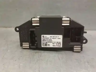 Peça sobressalente para automóvel em segunda mão resistência sofagem chauffage por audi a3 (8p) 2.0 tdi referências oem iam 3c0907521f  3c0907521f