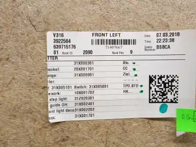 Автозапчастина б/у оббірка передніх дверей ліва для volvo xc40 (536) d4 awd посилання на oem iam 32274181  32274181 Автозапчастина б/у оббірка передніх дверей ліва для volvo xc40 (536) d4 awd посилання на oem iam 32274181  32274181