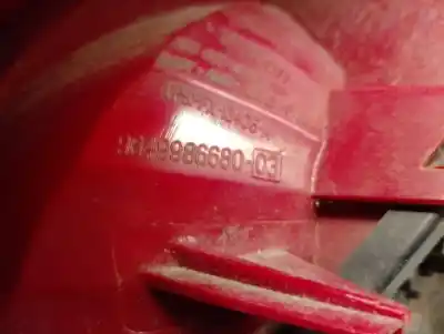 Автозапчасти б/у левый задний фонарь за peugeot 207/207+ (wa_, wc_) 1.4 16v ссылки oem iam 9649986680  6350y7