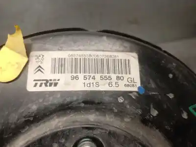 Автозапчастина б/у гальмівний серво для peugeot 207/207+ (wa_, wc_) 1.4 16v посилання на oem iam 9657455580  4535w0