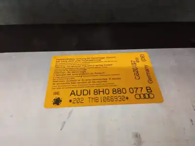 Автозапчастина б/у anti roll bar для audi a4 b6 descapotable (8h7) 1.8 t посилання на oem iam 8h0880077b  8h0880077e