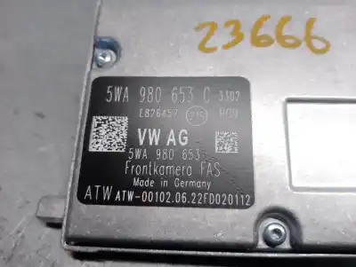 Second-hand car spare part electronic module for cupra formentor (km7) 1.5 tsi oem iam references 5wa980653c  5wa980653c