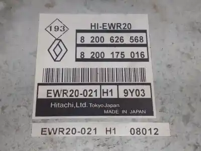 Pezzo di ricambio per auto di seconda mano centralina motore per renault espace iv (jk0/1_) 3.5 v6 (jk00 jk0f jk0p jk0s jk0w) riferimenti oem iam 8200626568  8200626568 Pezzo di ricambio per auto di seconda mano centralina motore per renault espace iv (jk0/1_) 3.5 v6 (jk00 jk0f jk0p jk0s jk0w) riferimenti oem iam 8200626568  8200626568