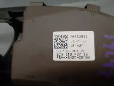 Автозапчастина б/у перемикач регулювання правого сидіння для citroen c6 (td_) 2.7 hdi посилання на oem iam 96516981zd   Автозапчастина б/у перемикач регулювання правого сидіння для citroen c6 (td_) 2.7 hdi посилання на oem iam 96516981zd