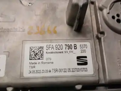 Peça sobressalente para automóvel em segunda mão quadrante por cupra formentor (km7) 1.5 tsi referências oem iam 5fa920790b  5fa920790b