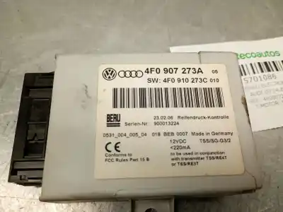 Second-hand car spare part electronic module for audi q7 (4lb) 3.0 tdi quattro oem iam references 4f0907273a  