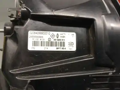 Автозапчасти б/у левый задний фонарь за renault captur ii (hf_) lpg (hfmt) ссылки oem iam 265555698r  265555698r