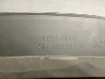 Second-hand car spare part left front winglet for cupra formentor (km7) 1.5 tsi oem iam references 5ff853717g  5ff853717g