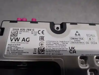 Second-hand car spare part electronic module for cupra formentor (km7) 1.5 tsi oem iam references 5wa035284c  5wa035284f
