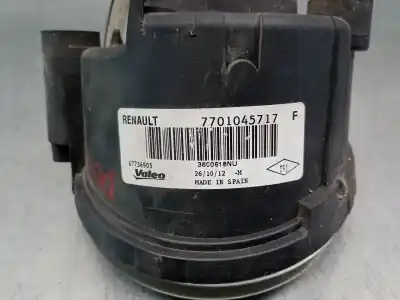 Автозапчасти б/у правая противотуманная фара за renault scenic rx4 (ja0) 1.9 dci salomon ссылки oem iam 7701045717 67736905 valeo 7701045717