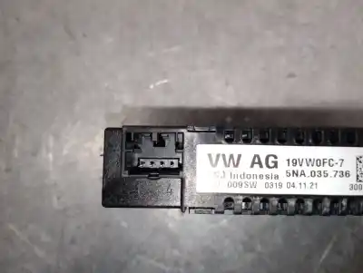 Second-hand car spare part electronic module for cupra formentor (km7) 1.5 tsi oem iam references 5na035736  5na035736