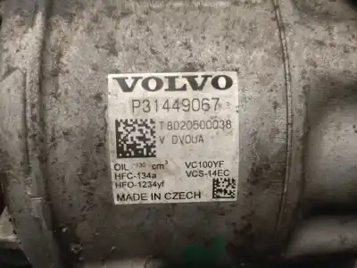 Автозапчастина б/у компресор кондиционера для volvo xc40 (536) d4 awd посилання на oem iam p31449067  36011415 Автозапчастина б/у компресор кондиционера для volvo xc40 (536) d4 awd посилання на oem iam p31449067  36011415