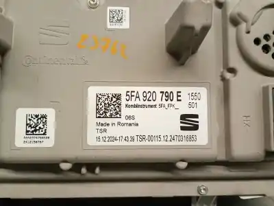 Peça sobressalente para automóvel em segunda mão quadrante por cupra leon sp kl / cfducax0 1.5 leon sp e-hybrid200 referências oem iam 5fa920790e  5fa920790e