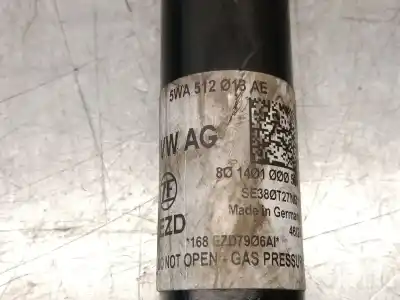 Second-hand car spare part right rear shock absorber for seat leon sp kl / sfdxdex0 1.5 leon sp oem iam references 5wa512013ae 801401000594 zf 5wa513049e