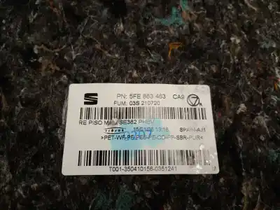 Pièce détachée automobile d'occasion plage arrière pour cupra leon sp kl / cfducax0 1.5 leon sp e-hybrid200 références oem iam 5fe863463  5fe863463