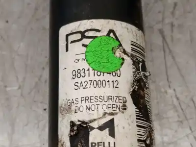 Автозапчастина б/у правий задній амортизатор для peugeot 208 ii (ub_, up_, uw_, uj_) 1.2 puretech 100 посилання на oem iam 9831187480 sa27000112 marelli 9831186680