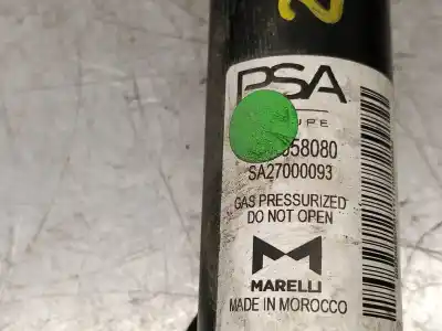 Автозапчасти б/у правый задний амортизатор за peugeot 2008 ii (ud_, us_, uy_, uk_) 1.2 puretech 100 ссылки oem iam 9836658080 sa27000093 marelli 9836658080