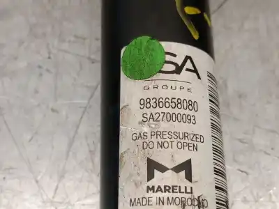 Автозапчасти б/у задний левый амортизатор за peugeot 2008 ii (ud_, us_, uy_, uk_) 1.2 puretech 100 ссылки oem iam 9836658080 sa27000093 marelli 9836658080