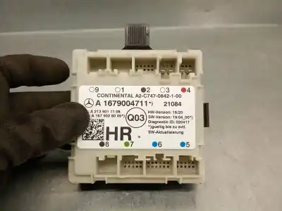 Автозапчастина б/у електронний модуль для mercedes-benz glc (x253) 200 d 4-matic (253.916) посилання на oem iam a1679004711  