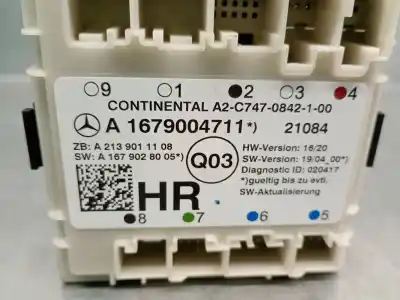 Автозапчастина б/у електронний модуль для mercedes-benz glc (x253) 200 d 4-matic (253.916) посилання на oem iam a1679004711  