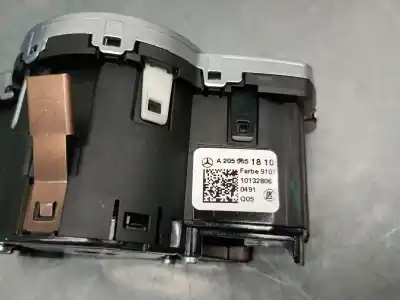 Автозапчастина б/у управління світлом для mercedes-benz glc (x253) 200 d 4-matic (253.916) посилання на oem iam a2059051810  a2059051810