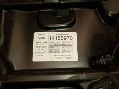 Автозапчастина б/у регулятор скла заднього правого для mercedes-benz glc (x253) 200 d 4-matic (253.916) посилання на oem iam a2537308002  a2537308002