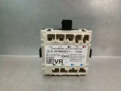 Автозапчастина б/у електронний модуль для mercedes-benz glc (x253) 200 d 4-matic (253.916) посилання на oem iam a1679004211