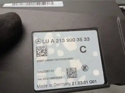 Автозапчастина б/у електронний модуль для mercedes-benz glc (x253) 200 d 4-matic (253.916) посилання на oem iam a2139003533  210301q01
