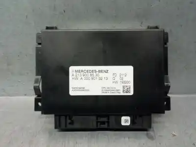 Автозапчастина б/у блок управління акпп для mercedes-benz glc (x253) 200 d 4-matic (253.916) посилання на oem iam a2139008530